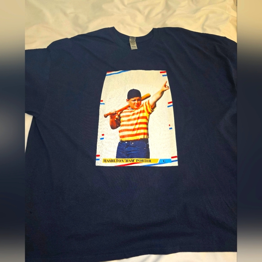 The Sandlot Hamilton "Ham" Porter Graphic Tshirt- Men's Big & Tall Sz 4XL